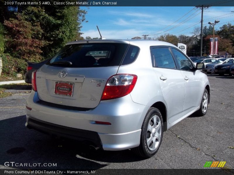 Classic Silver Metallic / Dark Charcoal 2009 Toyota Matrix S AWD