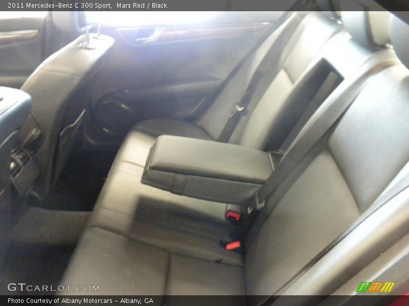 Mars Red / Black 2011 Mercedes-Benz C 300 Sport