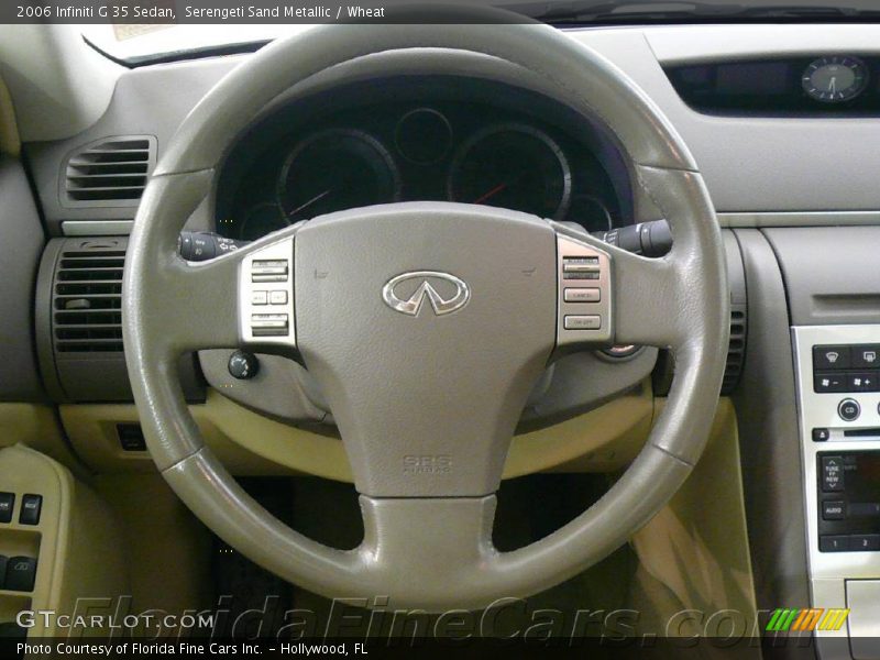 Serengeti Sand Metallic / Wheat 2006 Infiniti G 35 Sedan