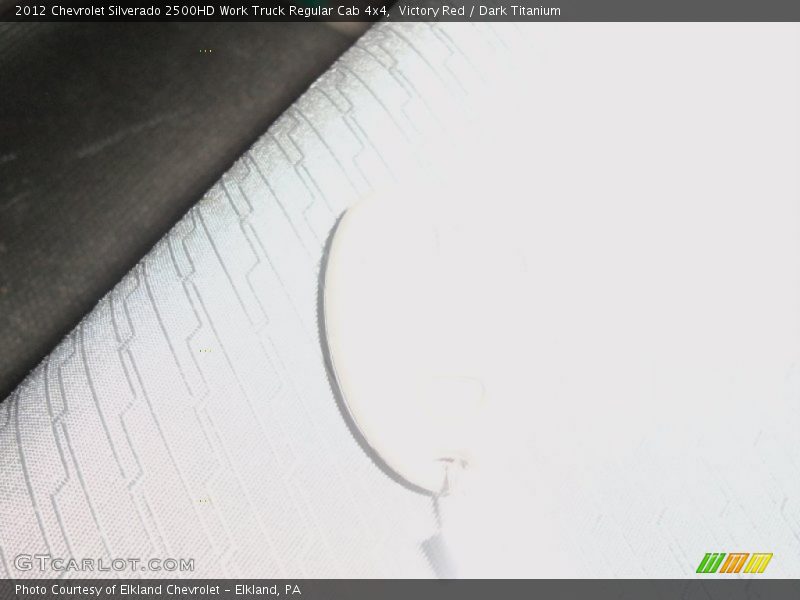 Victory Red / Dark Titanium 2012 Chevrolet Silverado 2500HD Work Truck Regular Cab 4x4