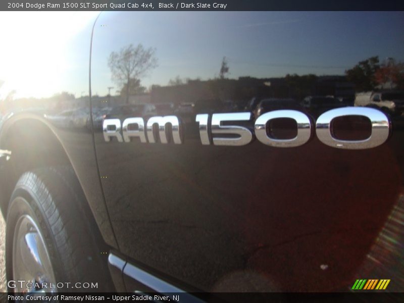Black / Dark Slate Gray 2004 Dodge Ram 1500 SLT Sport Quad Cab 4x4