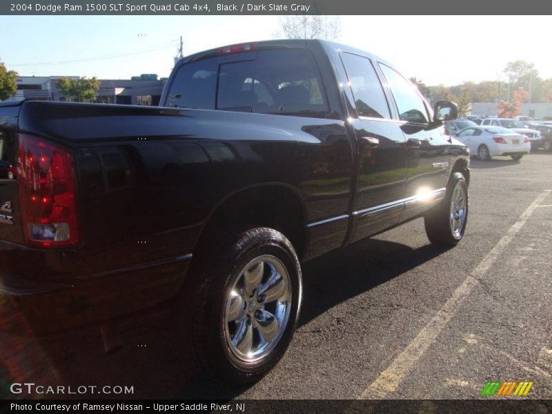 Black / Dark Slate Gray 2004 Dodge Ram 1500 SLT Sport Quad Cab 4x4