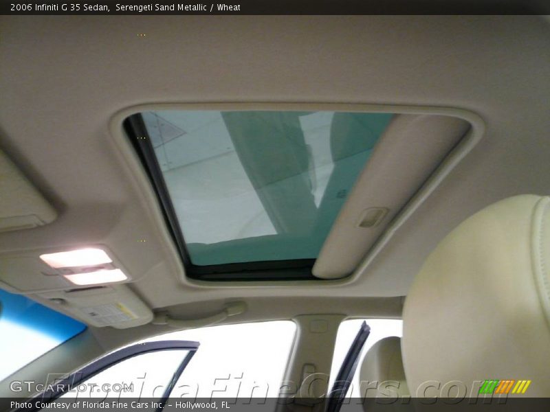 Serengeti Sand Metallic / Wheat 2006 Infiniti G 35 Sedan