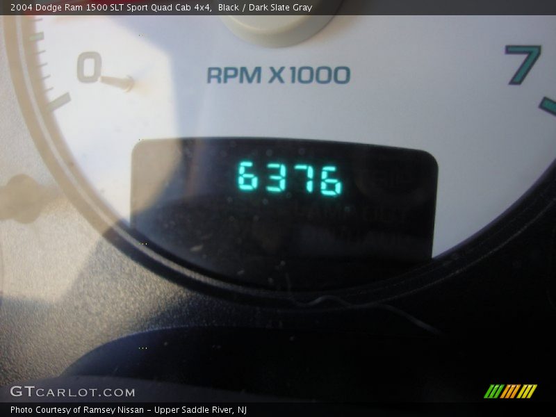 Black / Dark Slate Gray 2004 Dodge Ram 1500 SLT Sport Quad Cab 4x4