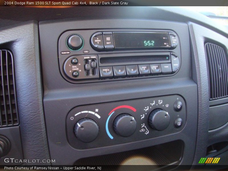 Black / Dark Slate Gray 2004 Dodge Ram 1500 SLT Sport Quad Cab 4x4