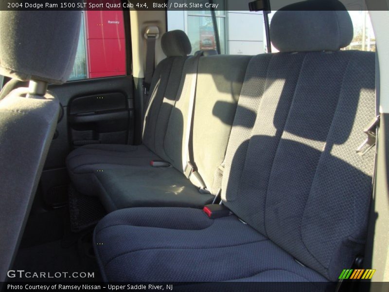 Black / Dark Slate Gray 2004 Dodge Ram 1500 SLT Sport Quad Cab 4x4
