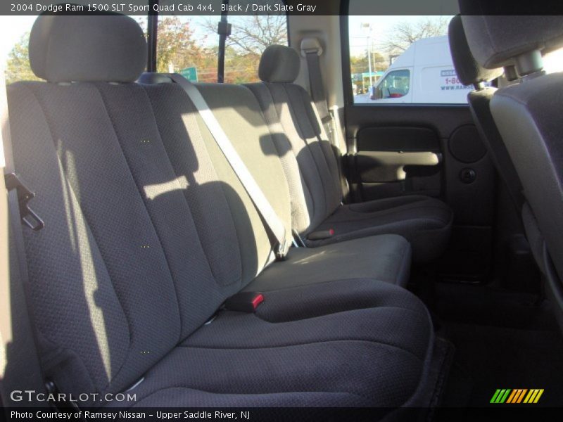 Black / Dark Slate Gray 2004 Dodge Ram 1500 SLT Sport Quad Cab 4x4