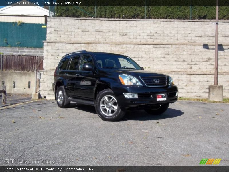 Black Onyx / Dark Gray 2009 Lexus GX 470
