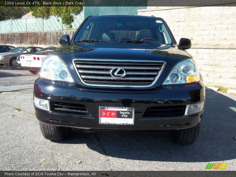 Black Onyx / Dark Gray 2009 Lexus GX 470