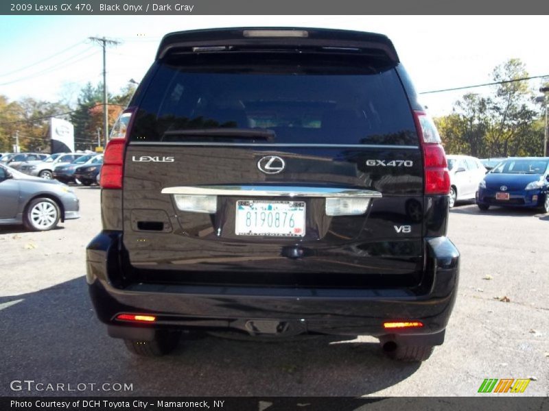 Black Onyx / Dark Gray 2009 Lexus GX 470