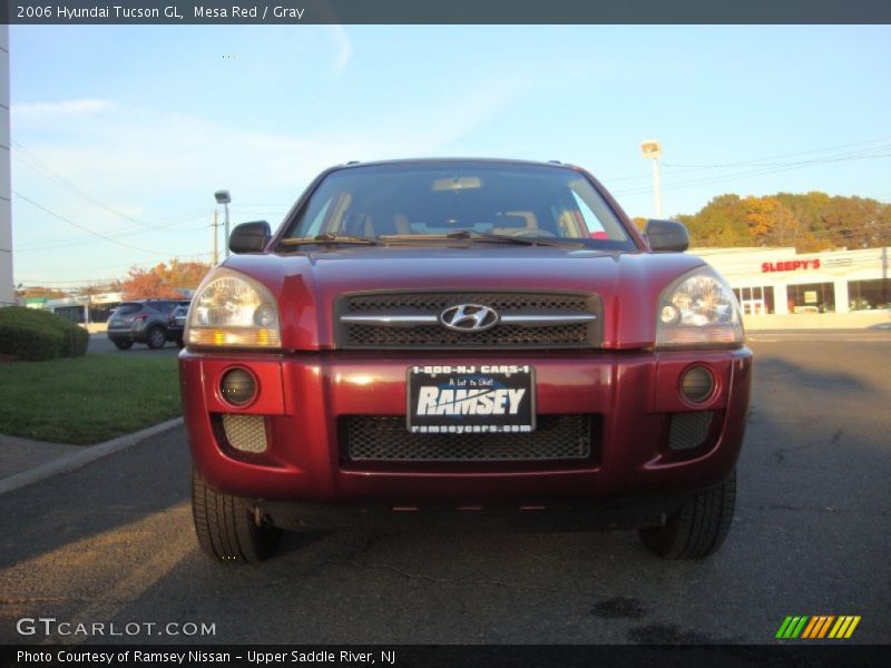 Mesa Red / Gray 2006 Hyundai Tucson GL