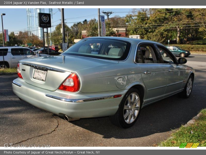 Seafrost Metallic / Sand 2004 Jaguar XJ Vanden Plas