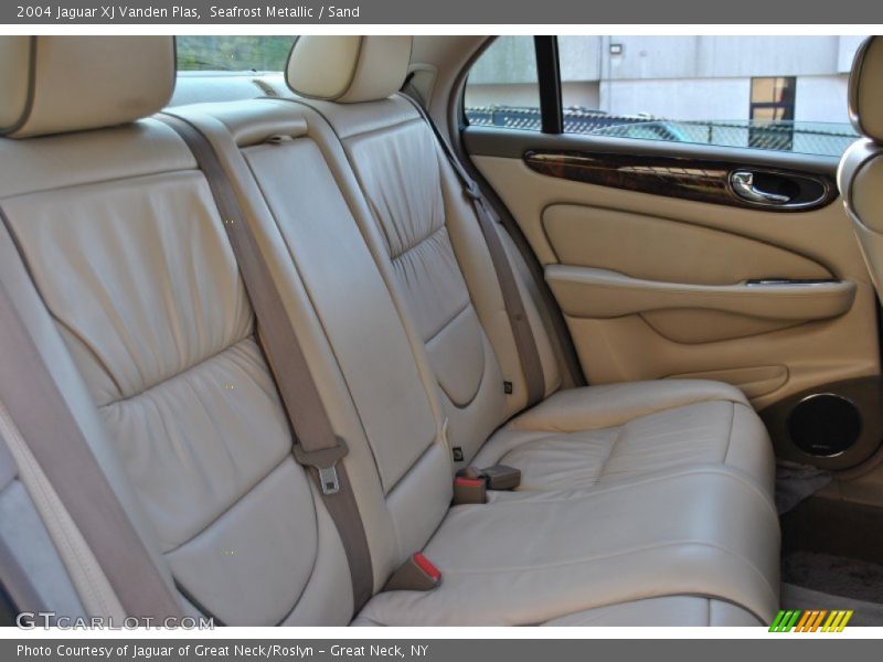 Seafrost Metallic / Sand 2004 Jaguar XJ Vanden Plas