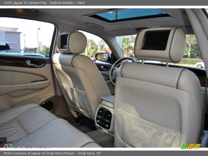 Seafrost Metallic / Sand 2004 Jaguar XJ Vanden Plas