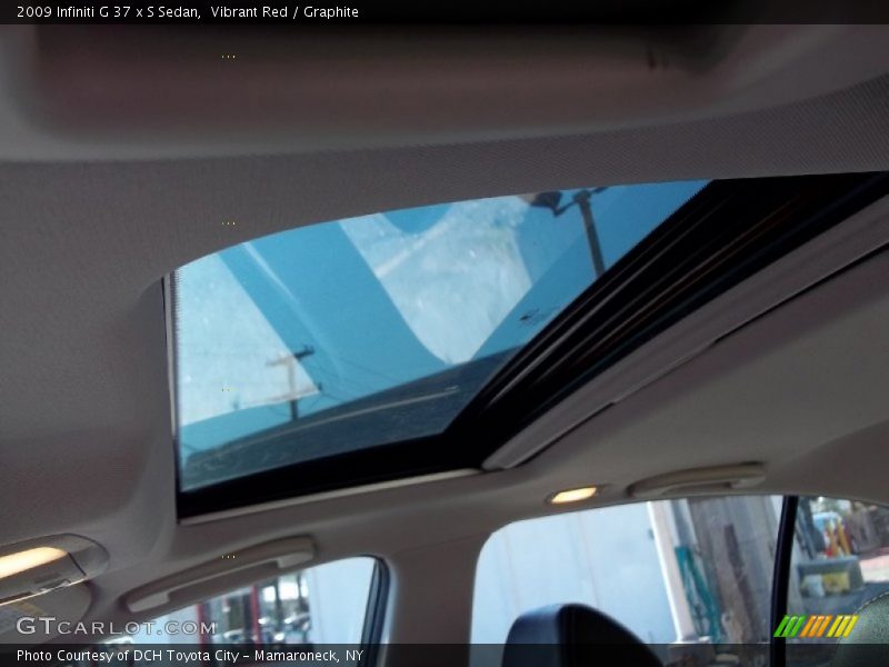 Vibrant Red / Graphite 2009 Infiniti G 37 x S Sedan