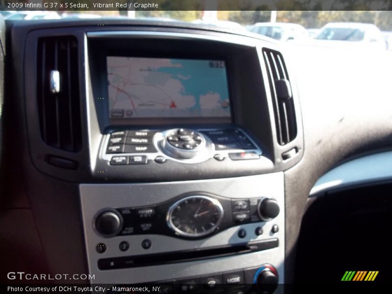 Vibrant Red / Graphite 2009 Infiniti G 37 x S Sedan