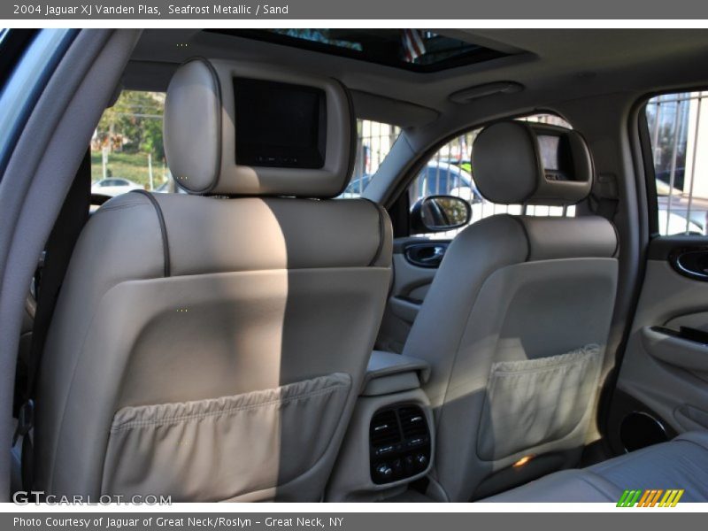 Seafrost Metallic / Sand 2004 Jaguar XJ Vanden Plas