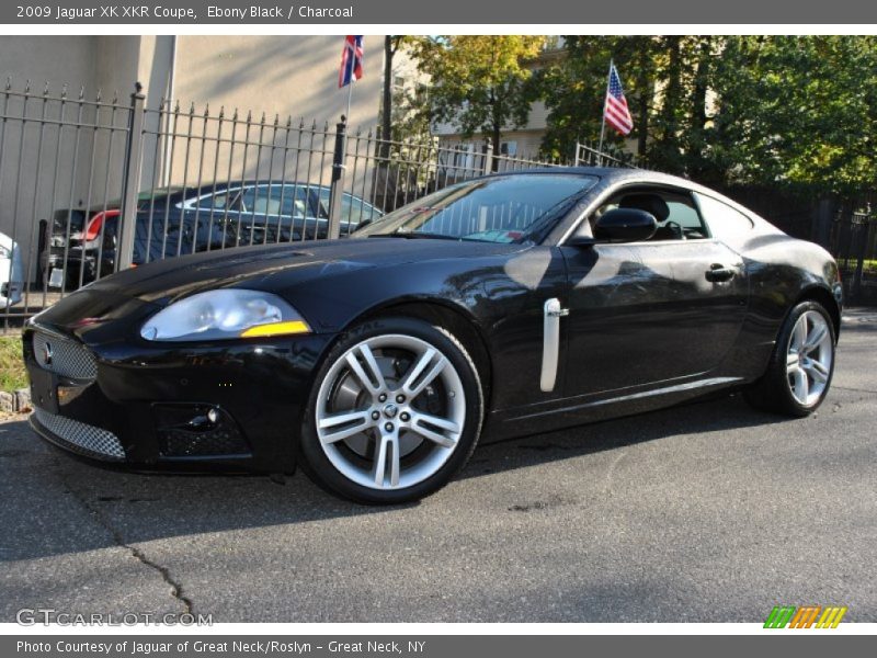 Ebony Black / Charcoal 2009 Jaguar XK XKR Coupe