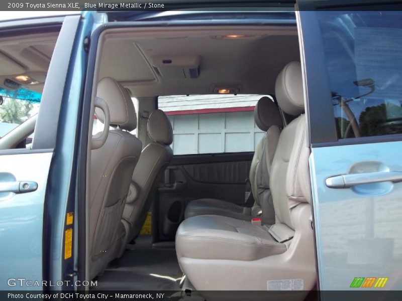 Blue Mirage Metallic / Stone 2009 Toyota Sienna XLE