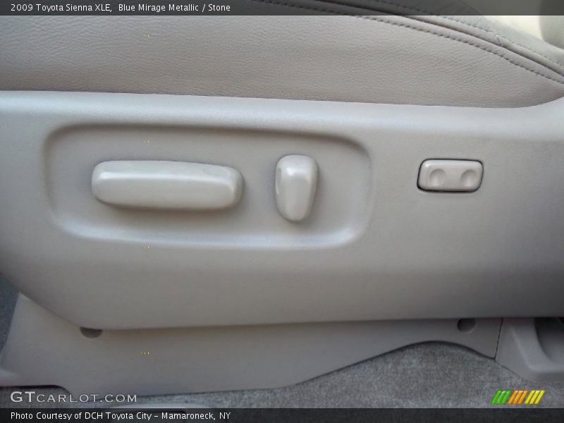 Blue Mirage Metallic / Stone 2009 Toyota Sienna XLE