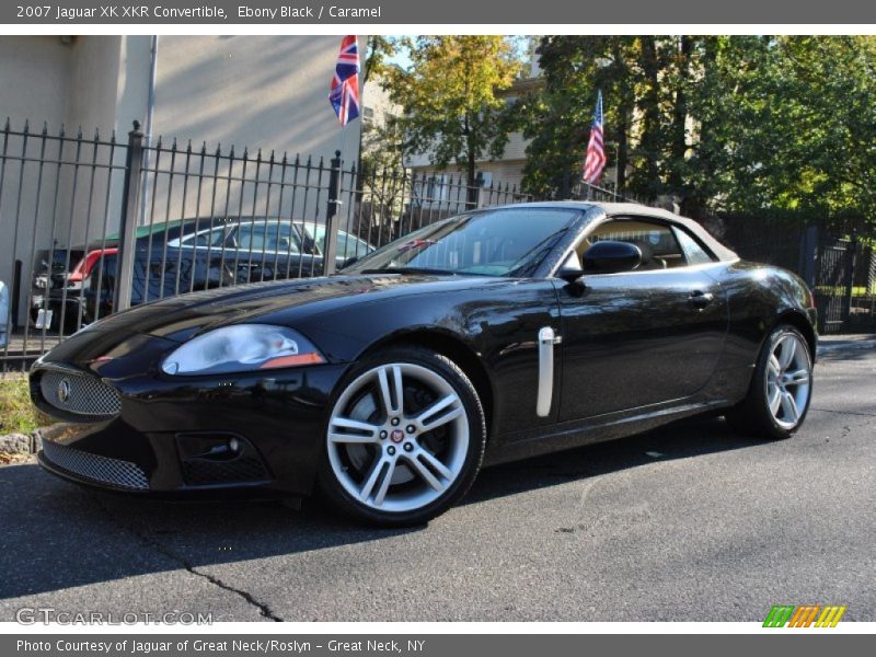  2007 XK XKR Convertible Ebony Black
