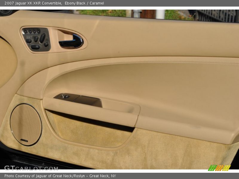 Ebony Black / Caramel 2007 Jaguar XK XKR Convertible