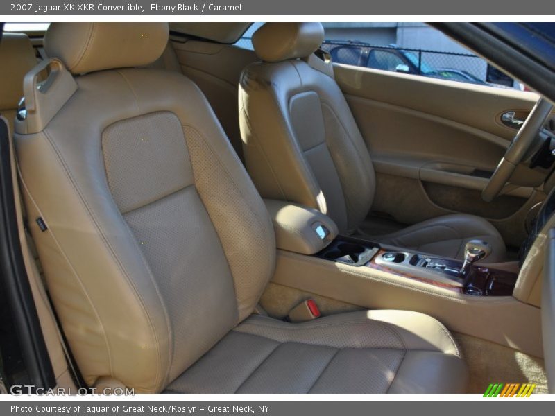  2007 XK XKR Convertible Caramel Interior