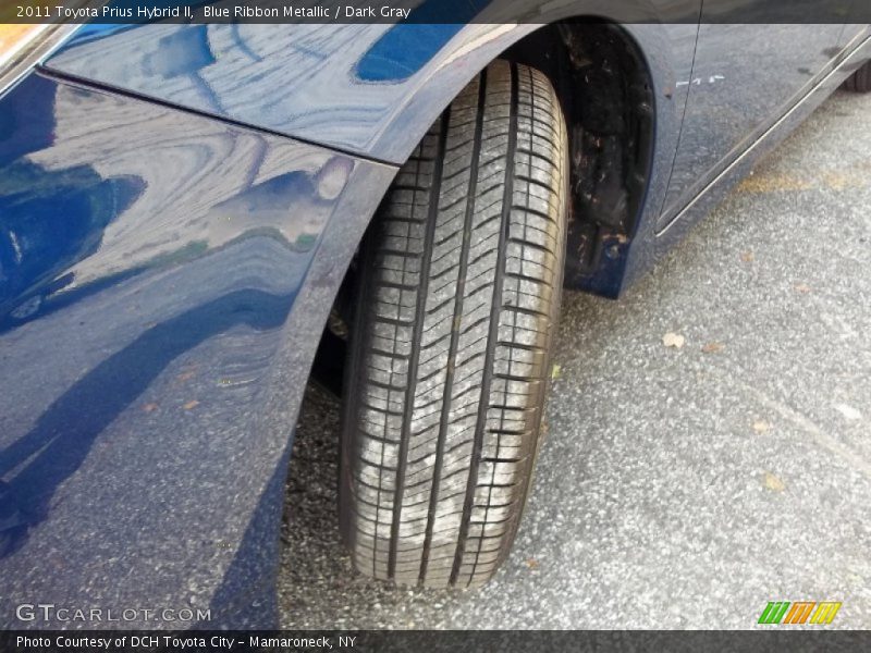 Blue Ribbon Metallic / Dark Gray 2011 Toyota Prius Hybrid II