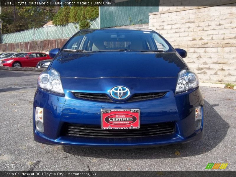 Blue Ribbon Metallic / Dark Gray 2011 Toyota Prius Hybrid II