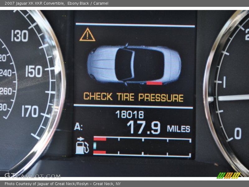 Ebony Black / Caramel 2007 Jaguar XK XKR Convertible