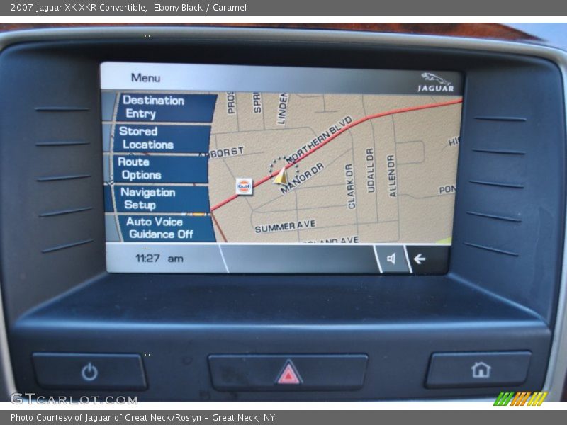 Navigation of 2007 XK XKR Convertible