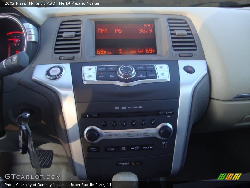 Merlot Metallic / Beige 2009 Nissan Murano S AWD