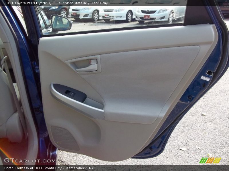 Blue Ribbon Metallic / Dark Gray 2011 Toyota Prius Hybrid II