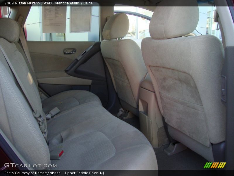 Merlot Metallic / Beige 2009 Nissan Murano S AWD