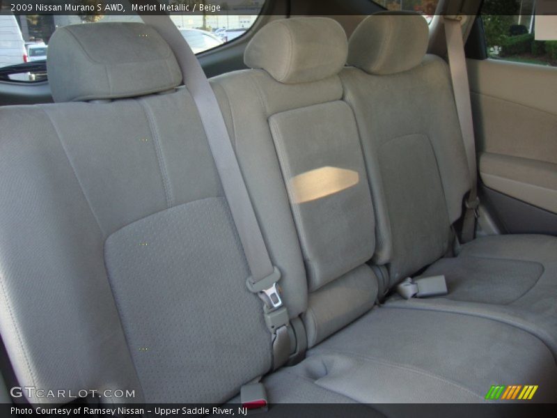 Merlot Metallic / Beige 2009 Nissan Murano S AWD