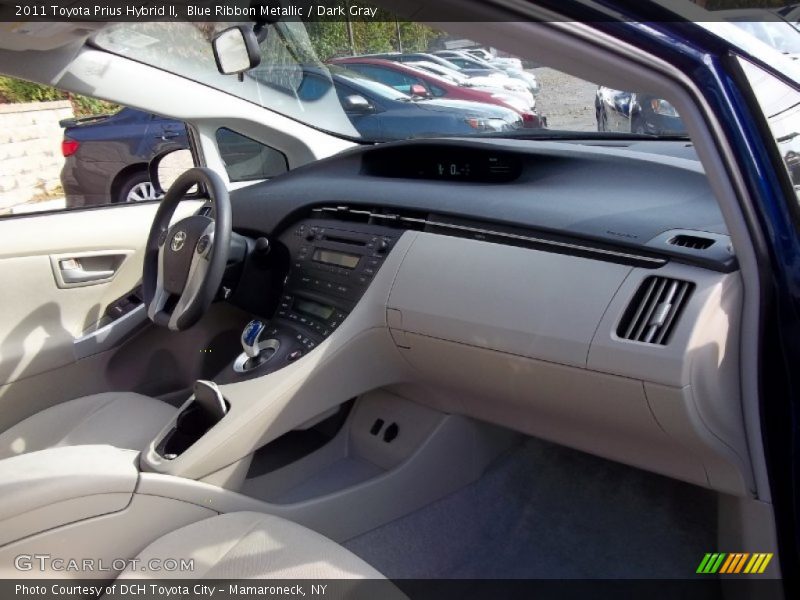 Blue Ribbon Metallic / Dark Gray 2011 Toyota Prius Hybrid II