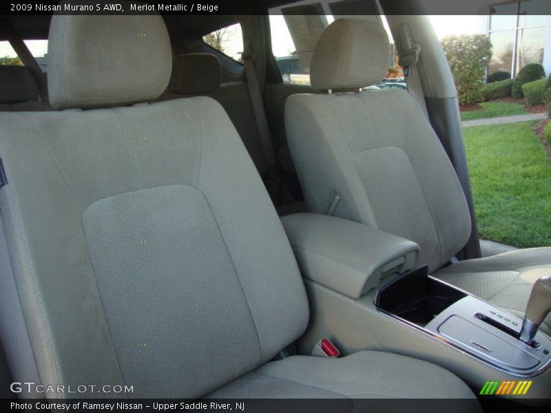 Merlot Metallic / Beige 2009 Nissan Murano S AWD