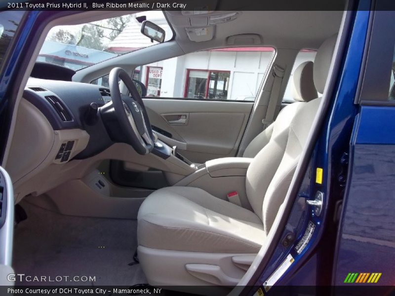 Blue Ribbon Metallic / Dark Gray 2011 Toyota Prius Hybrid II