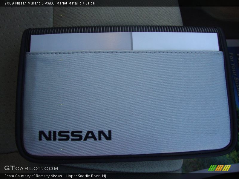 Merlot Metallic / Beige 2009 Nissan Murano S AWD