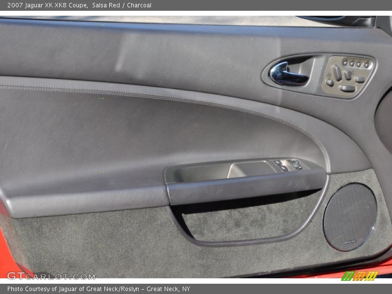 Salsa Red / Charcoal 2007 Jaguar XK XK8 Coupe