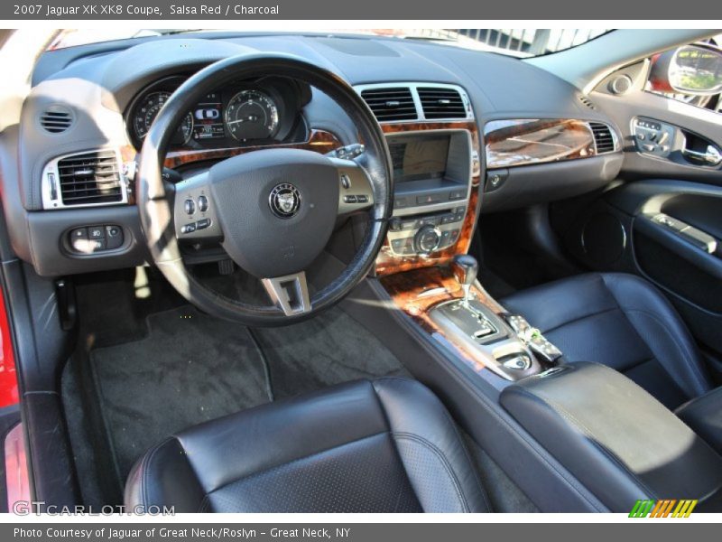  2007 XK XK8 Coupe Charcoal Interior