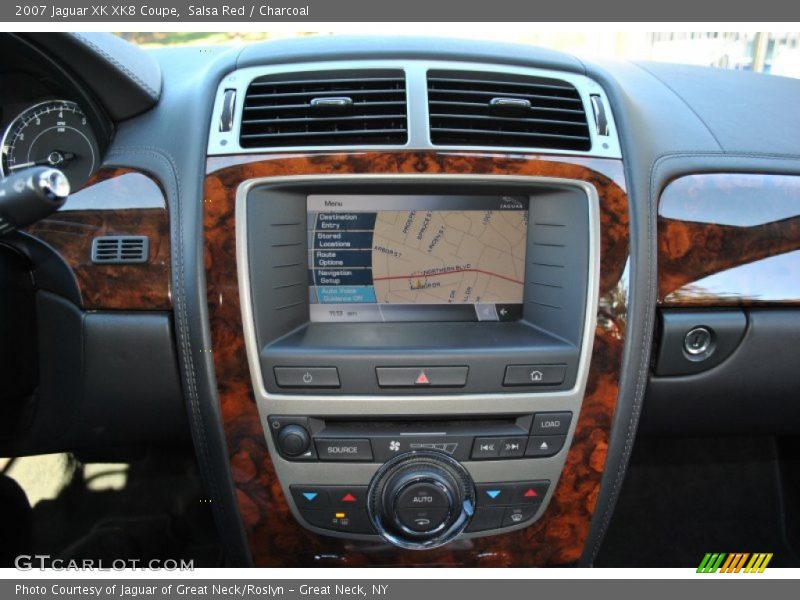 Salsa Red / Charcoal 2007 Jaguar XK XK8 Coupe