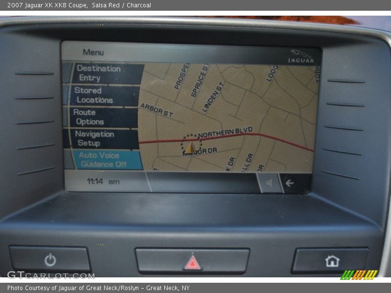 Navigation of 2007 XK XK8 Coupe