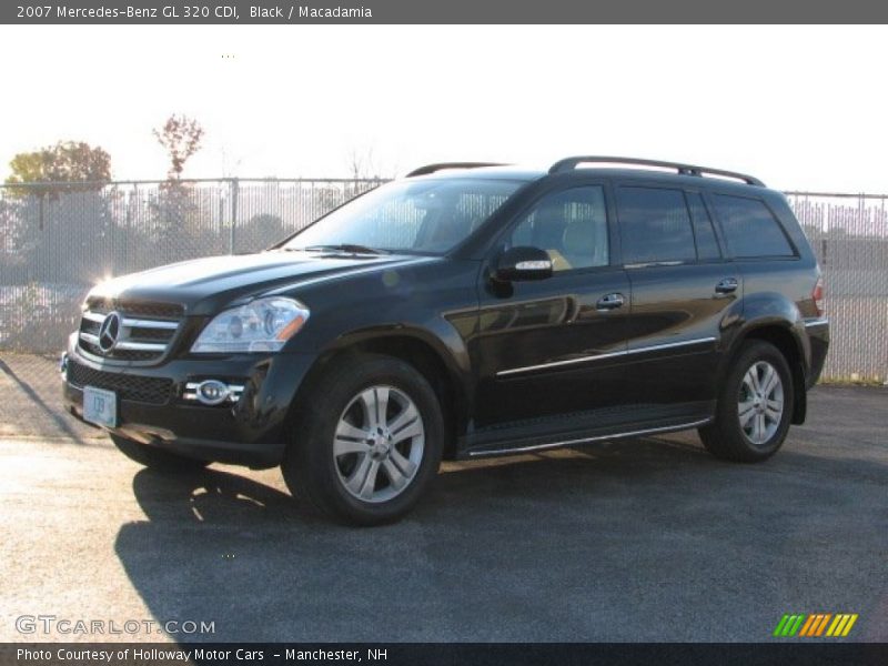 Black / Macadamia 2007 Mercedes-Benz GL 320 CDI