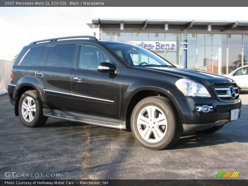Black / Macadamia 2007 Mercedes-Benz GL 320 CDI