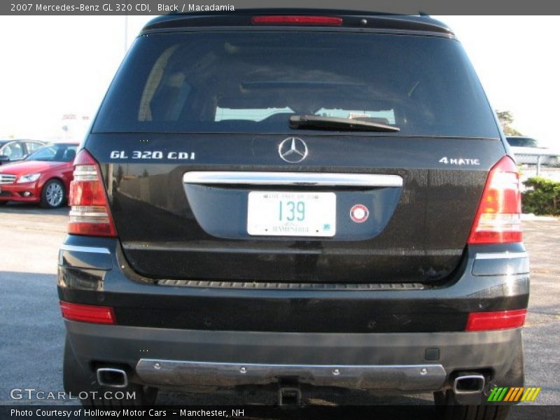 Black / Macadamia 2007 Mercedes-Benz GL 320 CDI