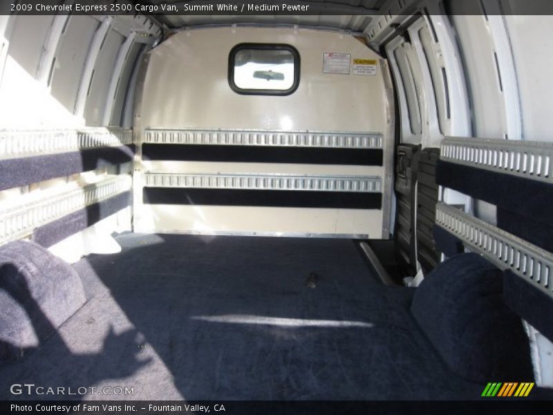 Summit White / Medium Pewter 2009 Chevrolet Express 2500 Cargo Van