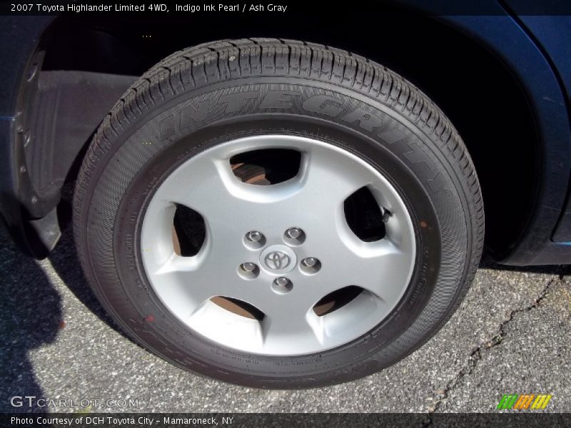 Indigo Ink Pearl / Ash Gray 2007 Toyota Highlander Limited 4WD