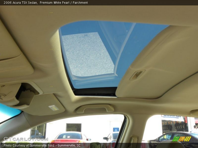 Premium White Pearl / Parchment 2006 Acura TSX Sedan