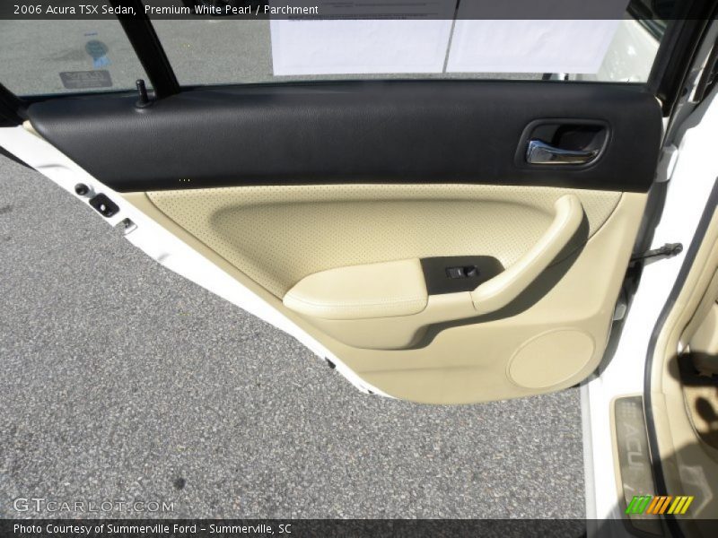 Premium White Pearl / Parchment 2006 Acura TSX Sedan